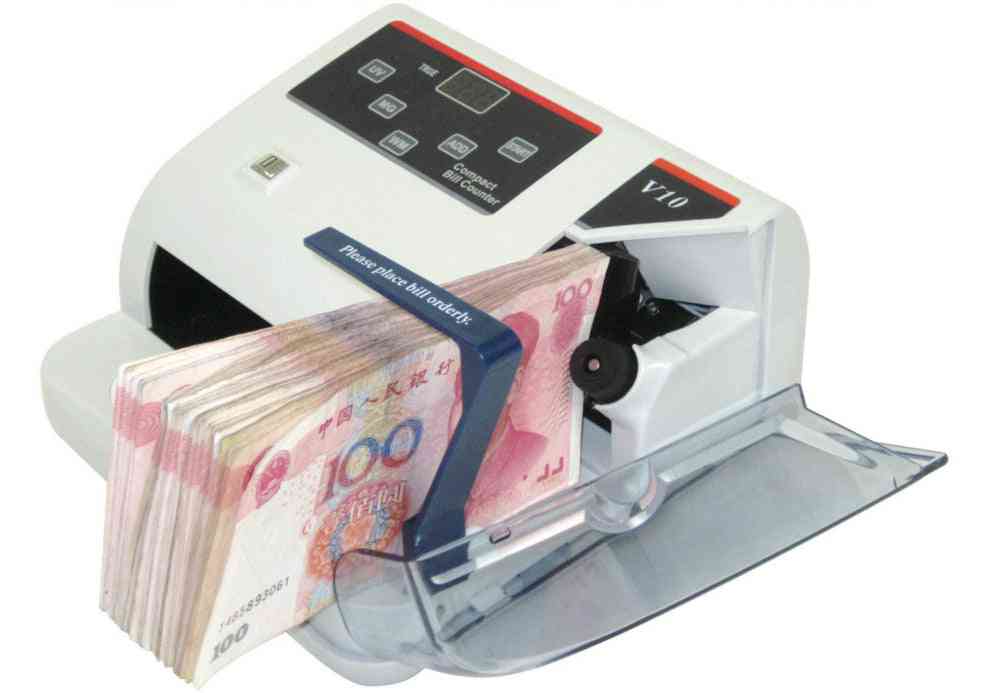 Portable Mini Money Detector Uv Mg Wm Bill Counter