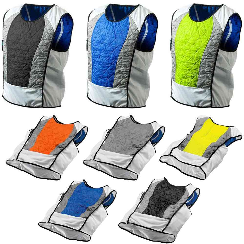 Evaporative Sleeveless, Sports Cooling, Outdoor Motorcycle, Riding Cycling Vests