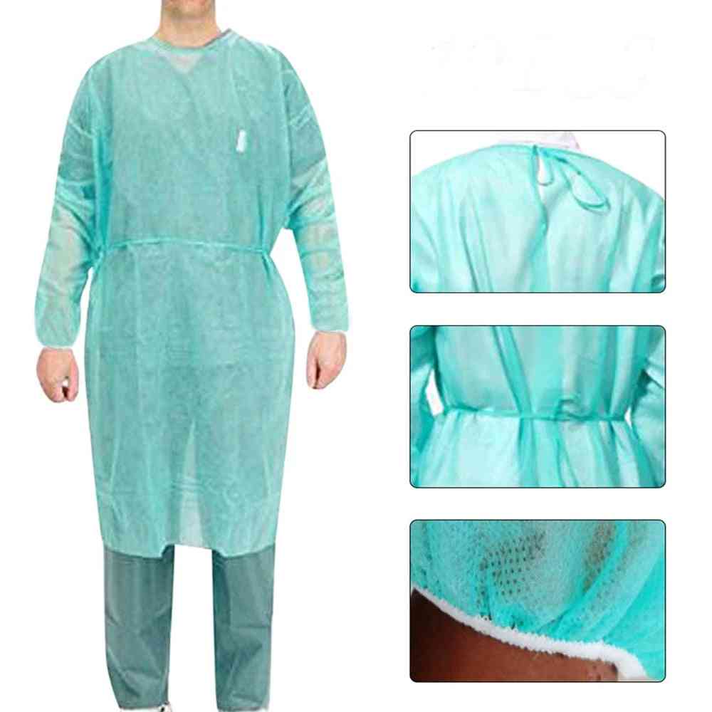 Disposable Protective, Isolation Anti-spitting, Waterproof Stain Nursing, Gown Suit