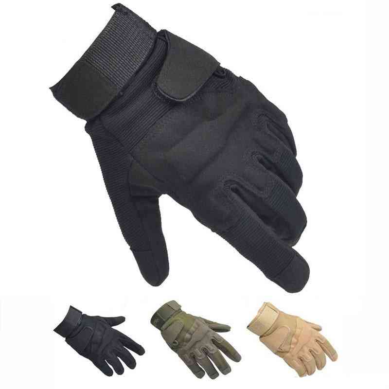 Specialstyrka halv / helfinger taktiska militära handskar