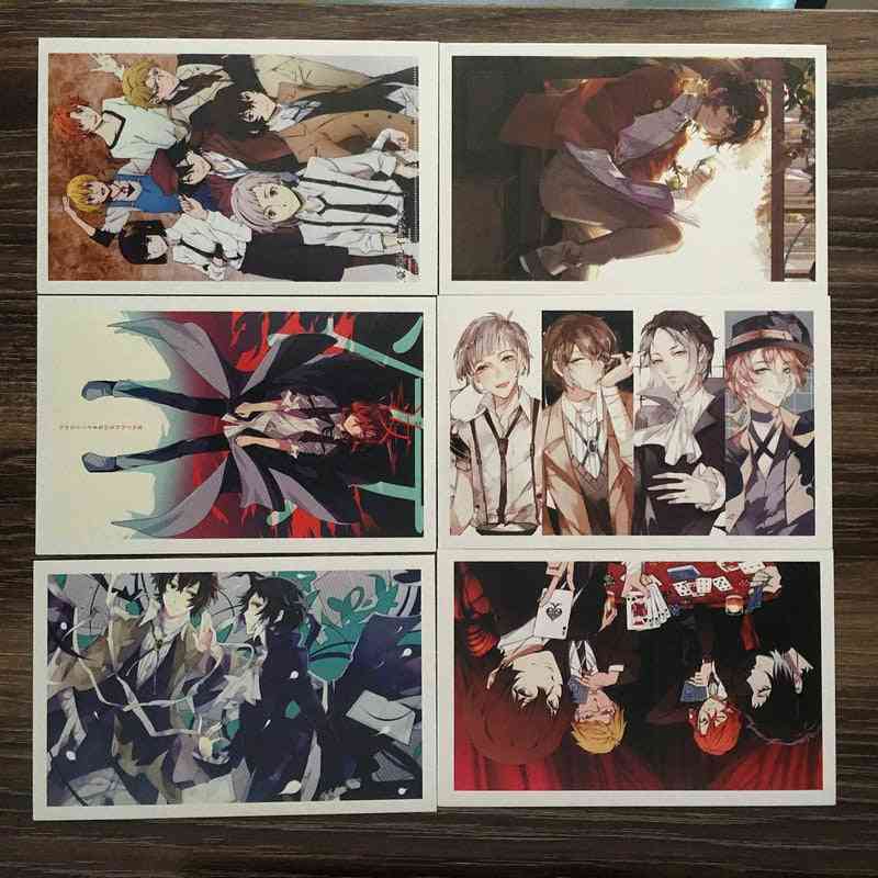 30ks - toulaví psi, anime karty, pohlednice na pozdrav