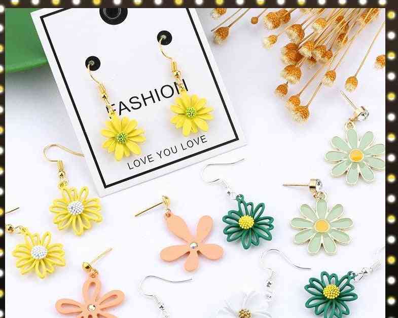 Flower Earring Findings Accessories Kit, Jewelry Making Set