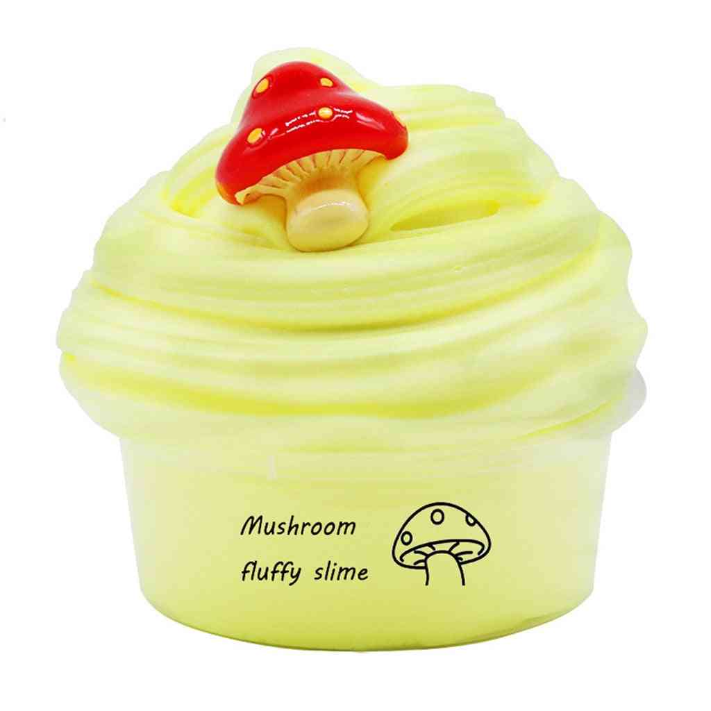 El limo suministra la presión de la aromaterapia de la nube del kit de la fruta al juguete esponjoso