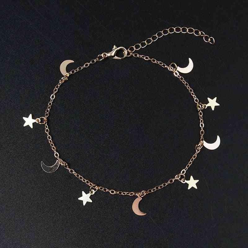New Fashion, Moon Star Charms Bracelet