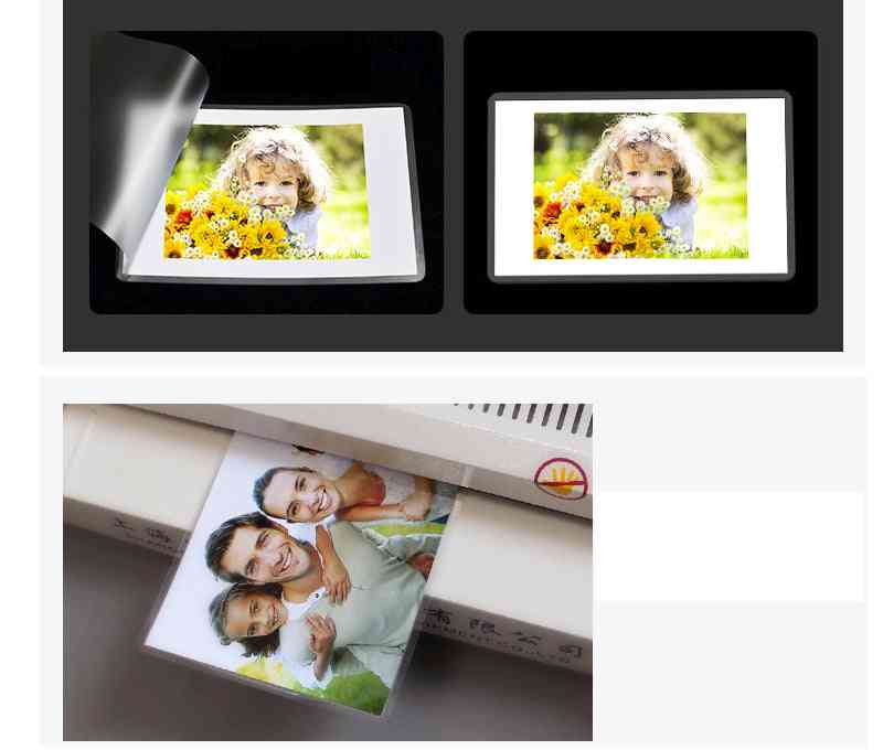 Hoja eva bond para rollo de foto papel laminado película fotos archivos tarjeta imagen laminado