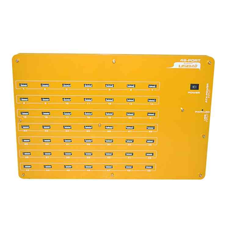 49 Port, High-speed Hubs/ Charger With Data Transmission Usb 2.0 For Computer, Phone