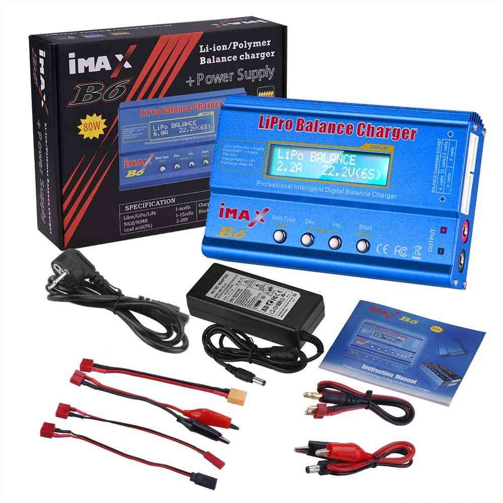 Battery Balance Charger Discharger With 15v 6a Power Supply Optional