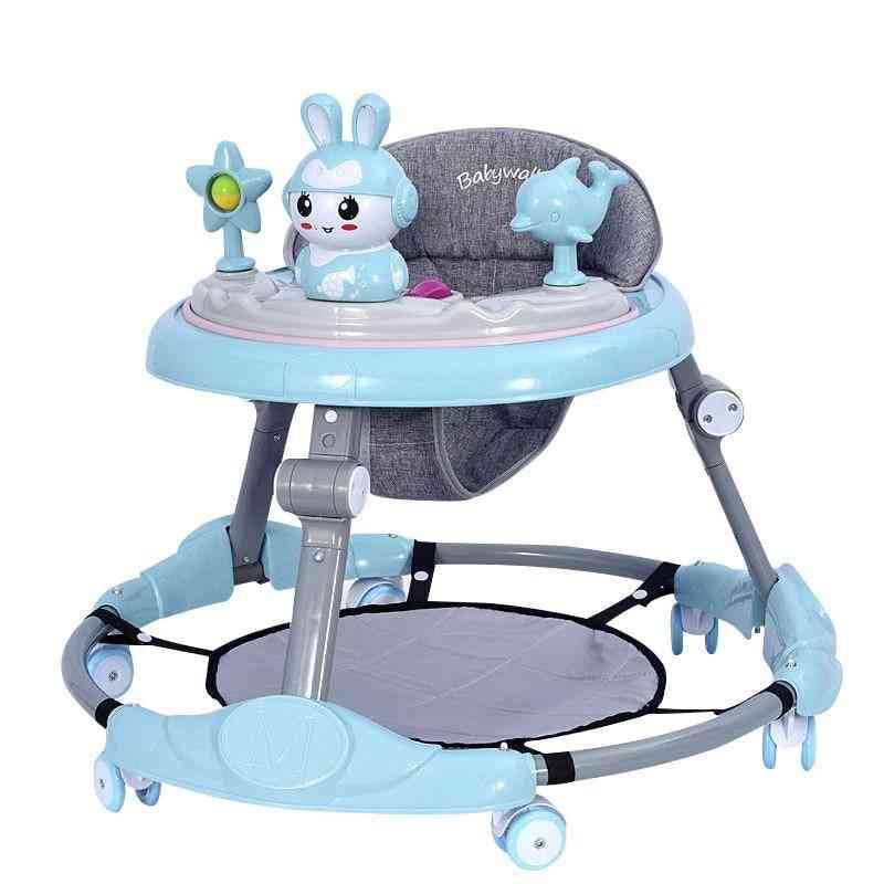 Baby Walker With Wheels Infant Balance Car, Foldable Activity