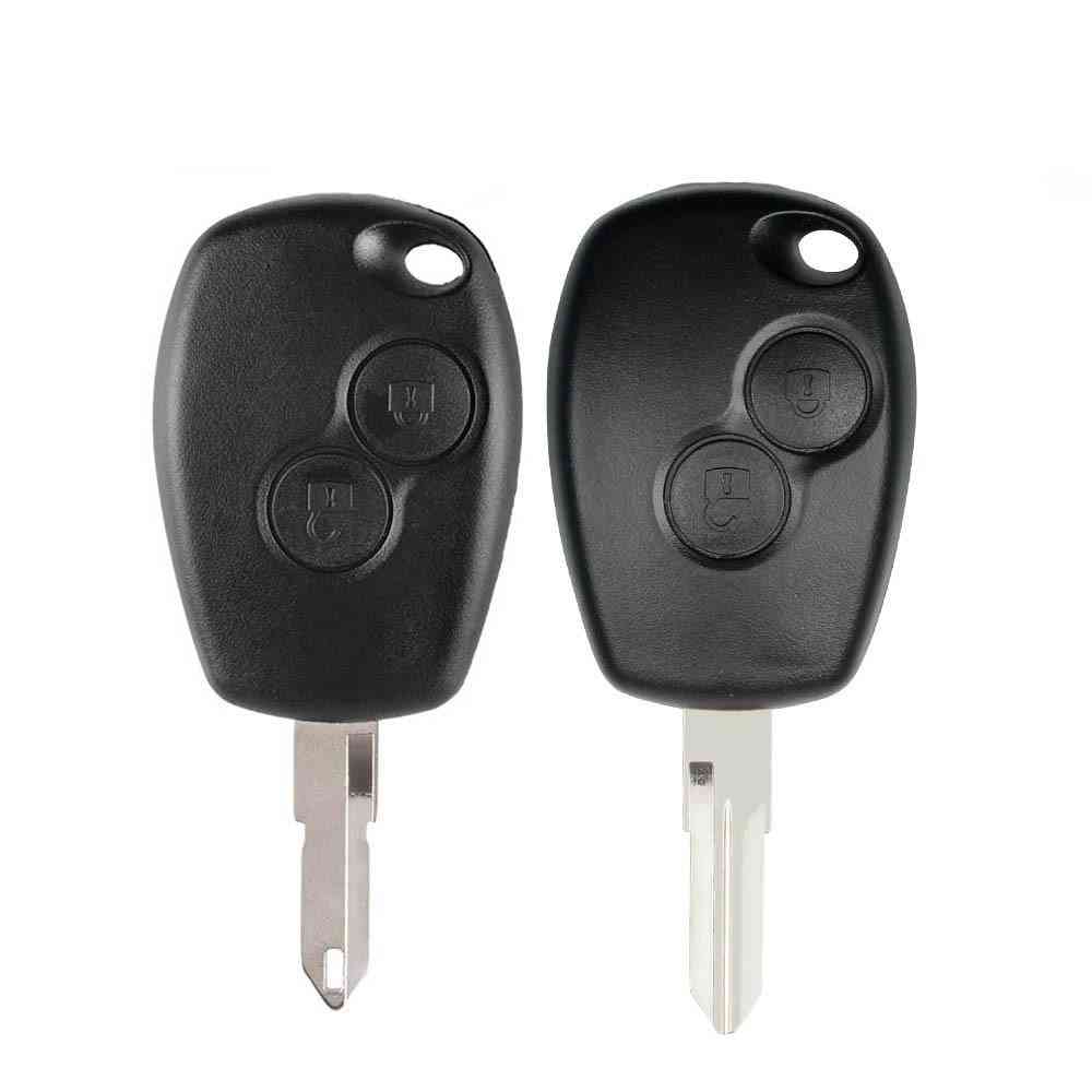 Remote Key Shell For 2-buttons Car Alarm-key Case