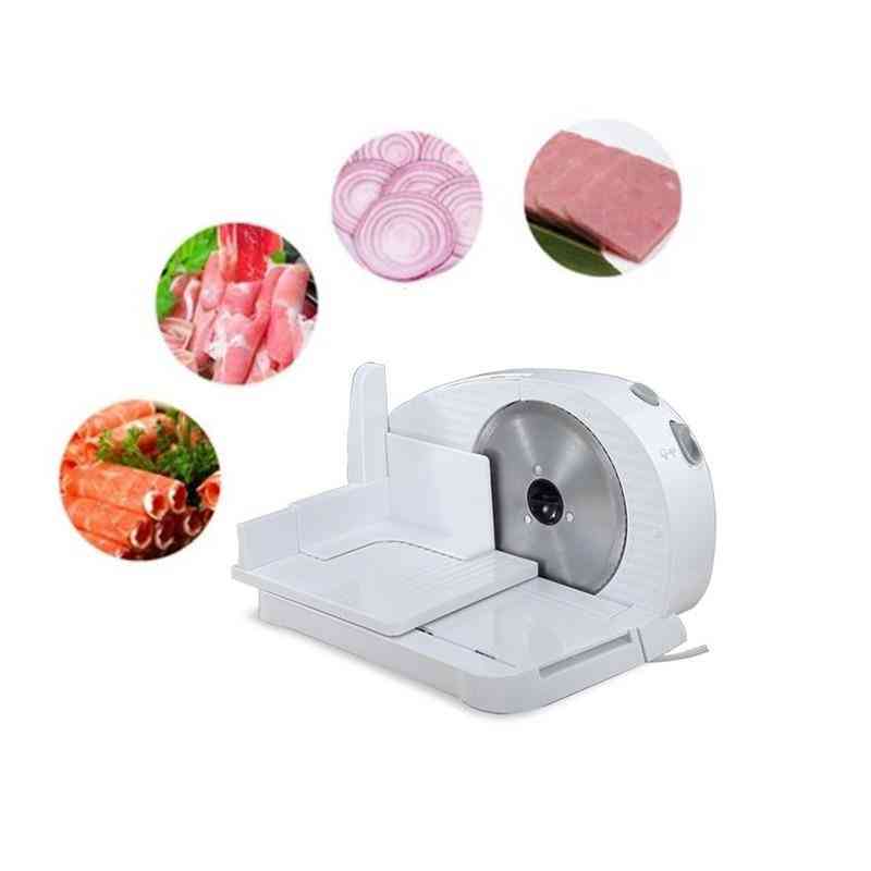 Electric Mutton Rolls Meat Slicer Mincer Automatic Beef Lamb Potato Slice Cutter Machine