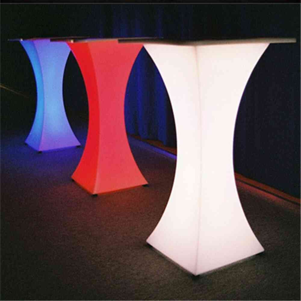 Rechargeable Illuminated, Cocktail Waterproof Glowing, Led Bar Table