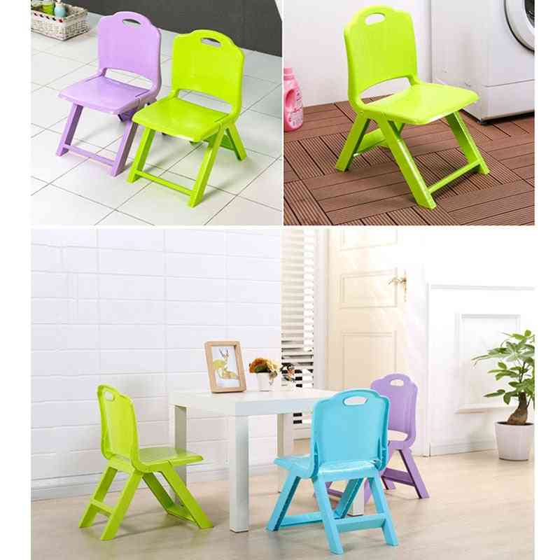 Multi-function Creative Plastic, Folding Chair For's