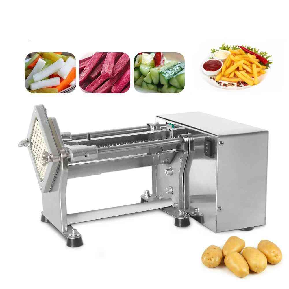 Electric Potato Chip Carrot Cutter Stainless Steel Machine