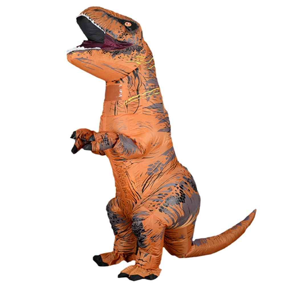 Costume gonflable chaud de cosplay de dinosaure pour la fête, halloween