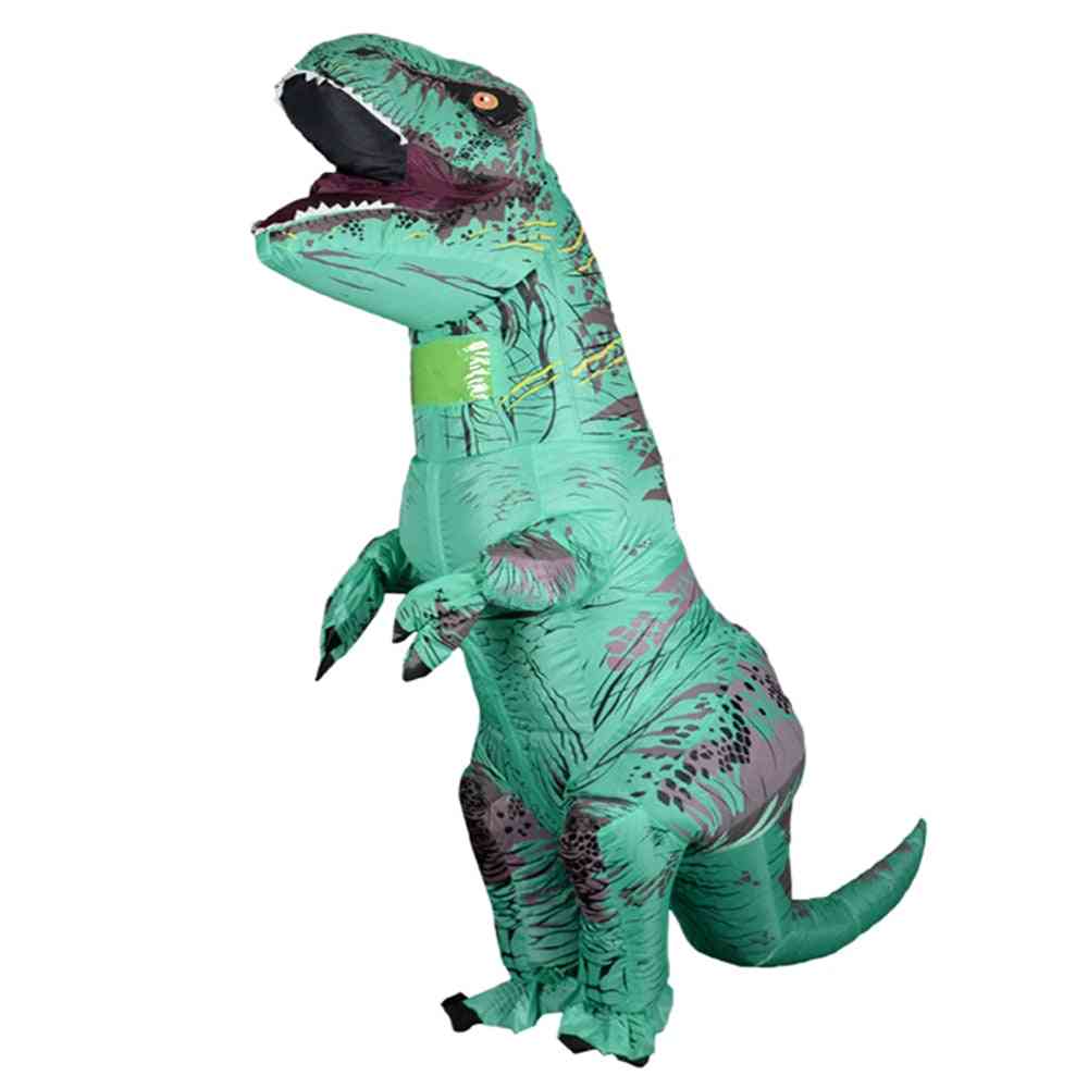 Costume gonflable chaud de cosplay de dinosaure pour la fête, halloween