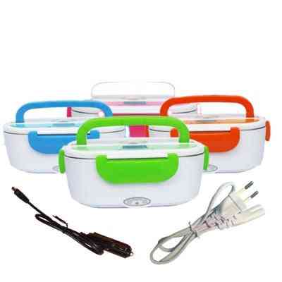 Dual use auto verwarming lunchbox thermostaat voedsel warmer container mini rijstkoker