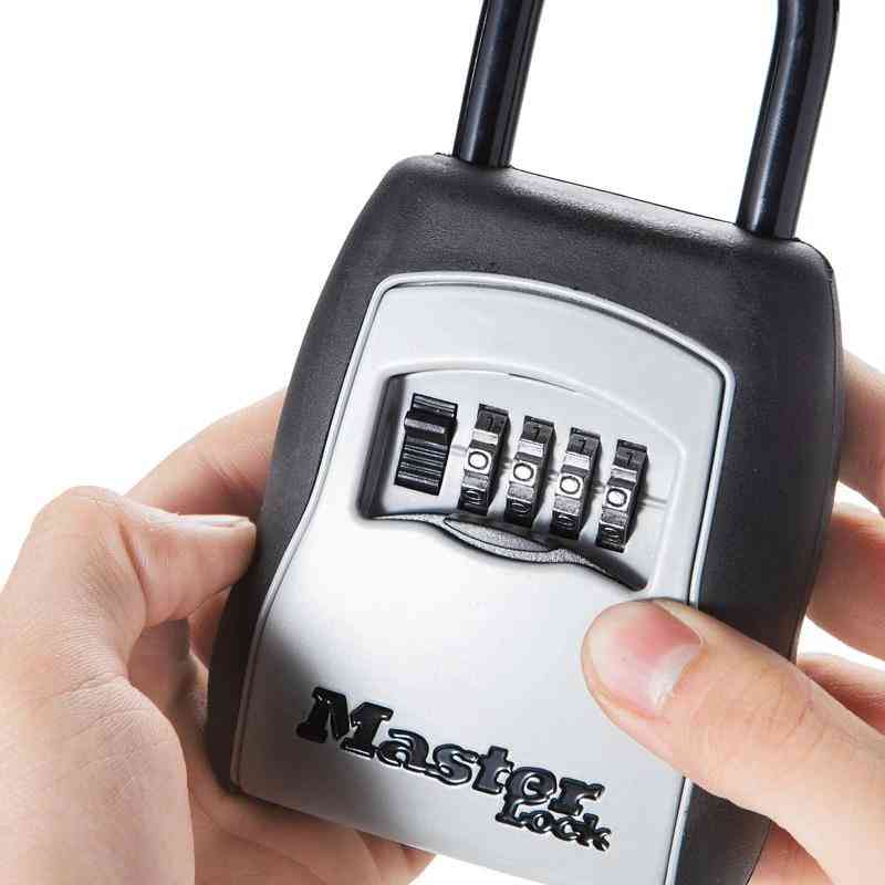 Outdoor Key- Safe Storage, Padlock Password, Master Lock Boxes