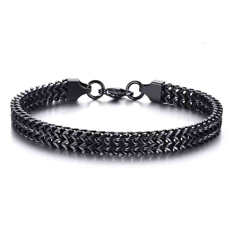 Stylish Stainless Steel Chain Bracelet
