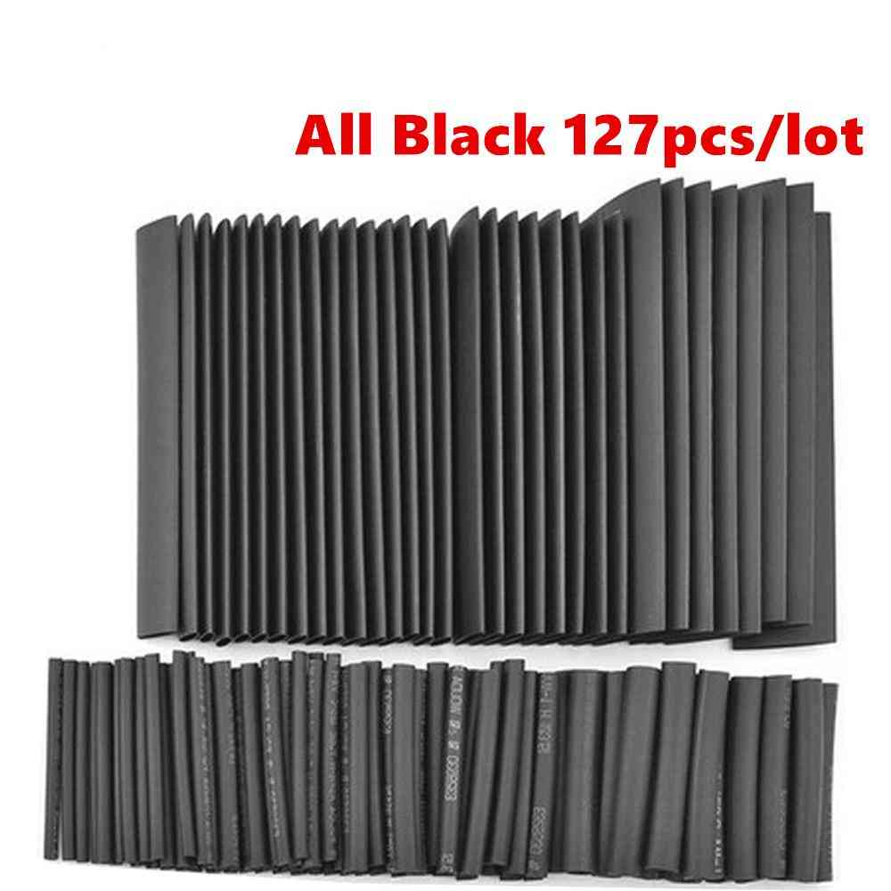 Shrinking Insulation Sleeving Thermal Casing Electrical Cable Tube Kits, Heat Shrink Tubing Wrap Sleeve Assorted