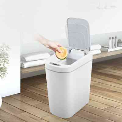 Smart Trash Can, Motion Sensor, Auto Sealing Led, Induction Cover (7l)