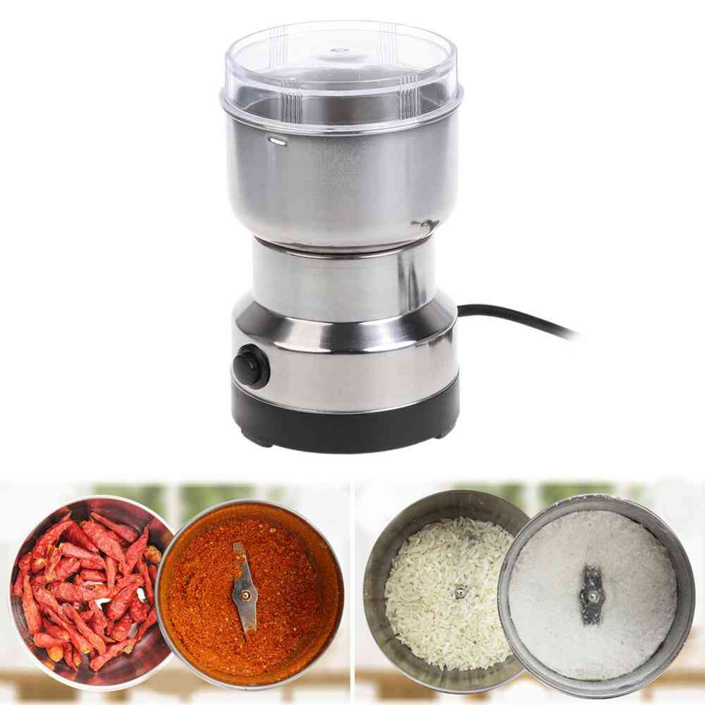 Stainless, Electric Herbs/ Spices/ Nuts/ Grains/ Coffee Grinder