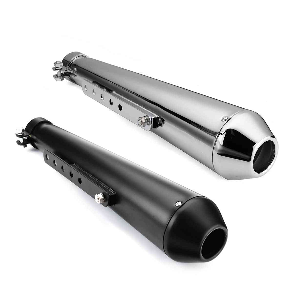 Universal Motorcycle Cafe Racer Exhaust Pipe
