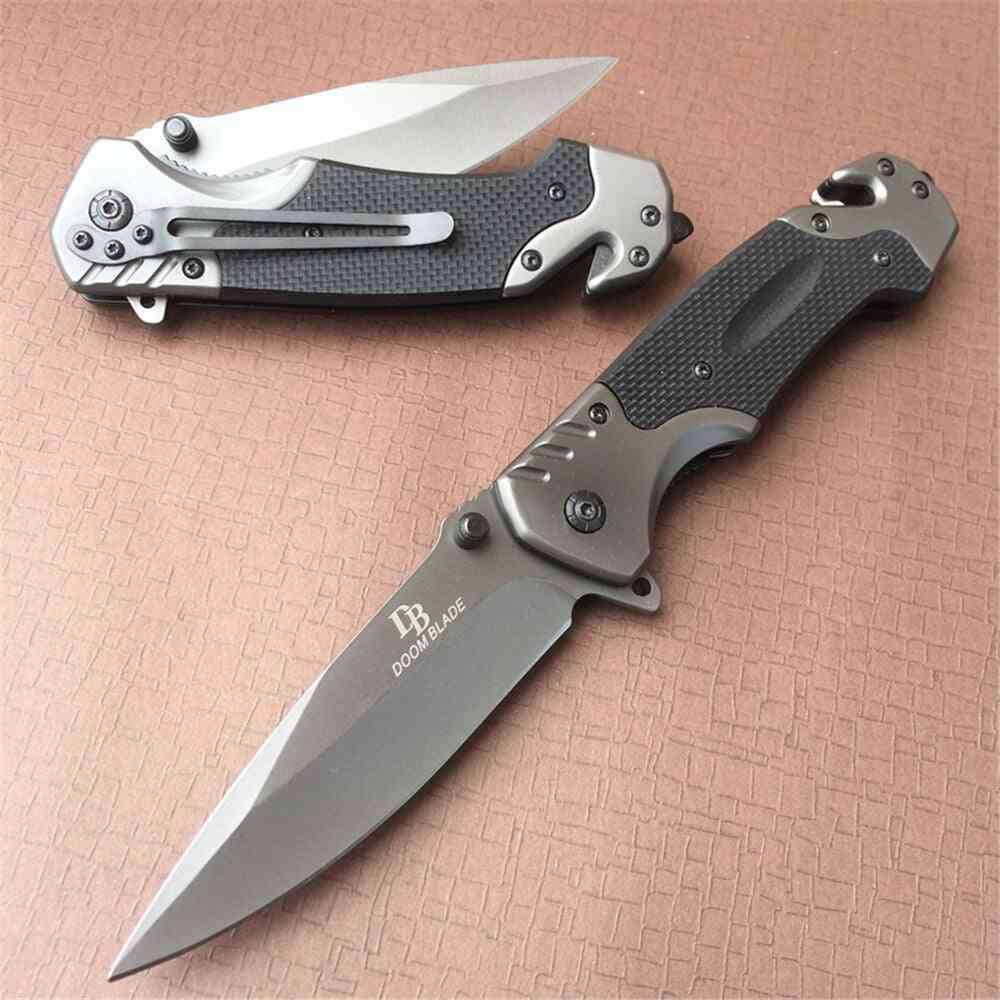 Multi-function Hardness Folding Tactical Military Survival Knives