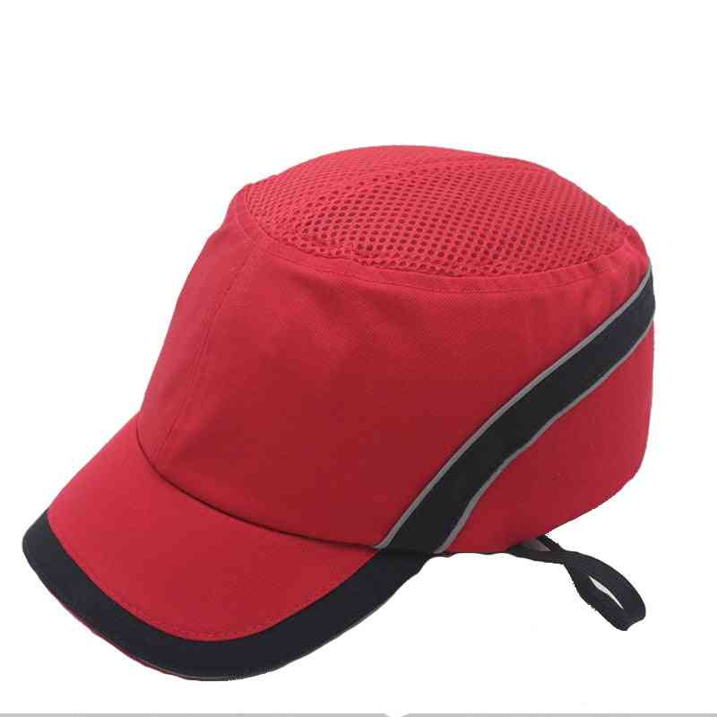 предпазна шапка, твърда вътрешна обвивка, защитна каска и бейзболна шапка