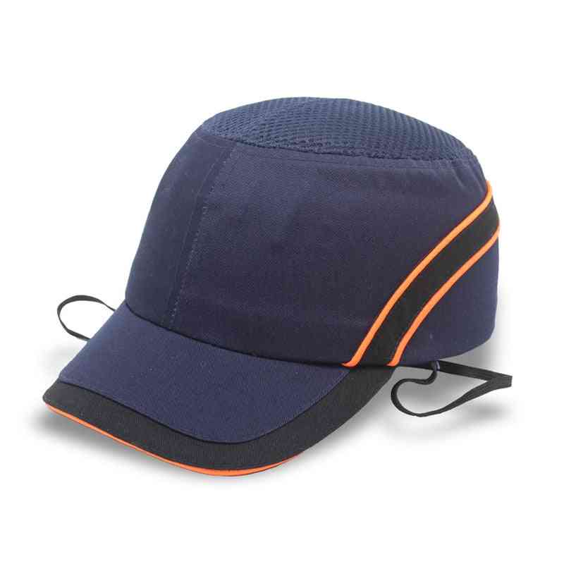 Sikkerheds bump cap, hård indre skal, beskyttende hjelm & baseball hat