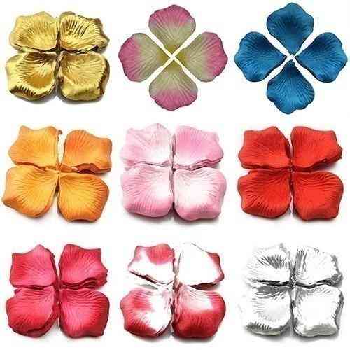 Simulation Rose Petals, Artificial Flowers, Romantic Decoration For Wedding, Marriage Room, Fancy Styles