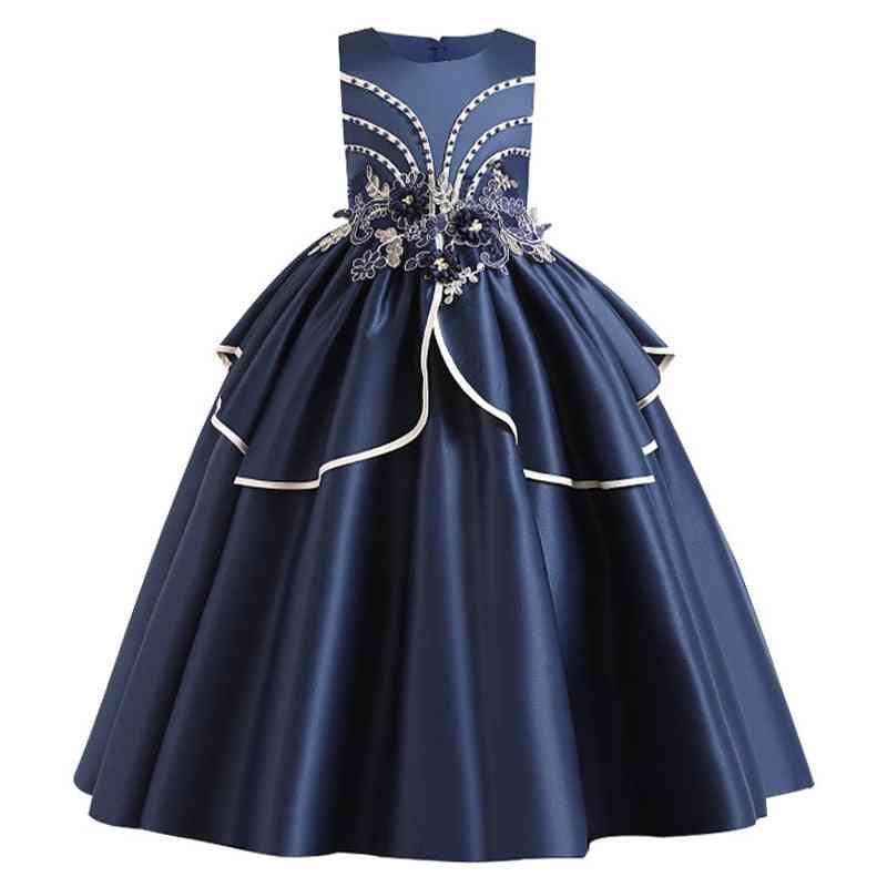 Pageant Party Lace Petal, Long Banquet Gown Dress For Set-6