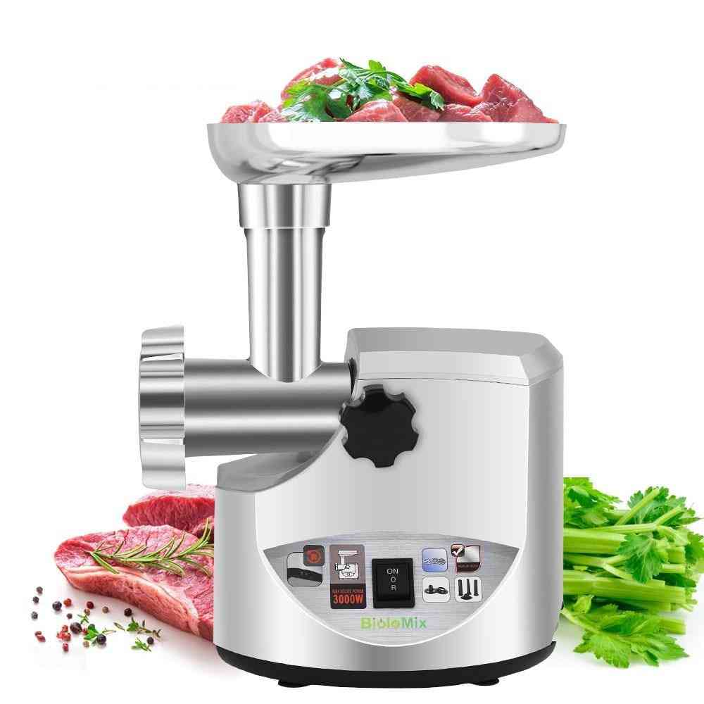 Powerful Electric Meat Home Sausage, Stuffer Meat Mincer Grinder