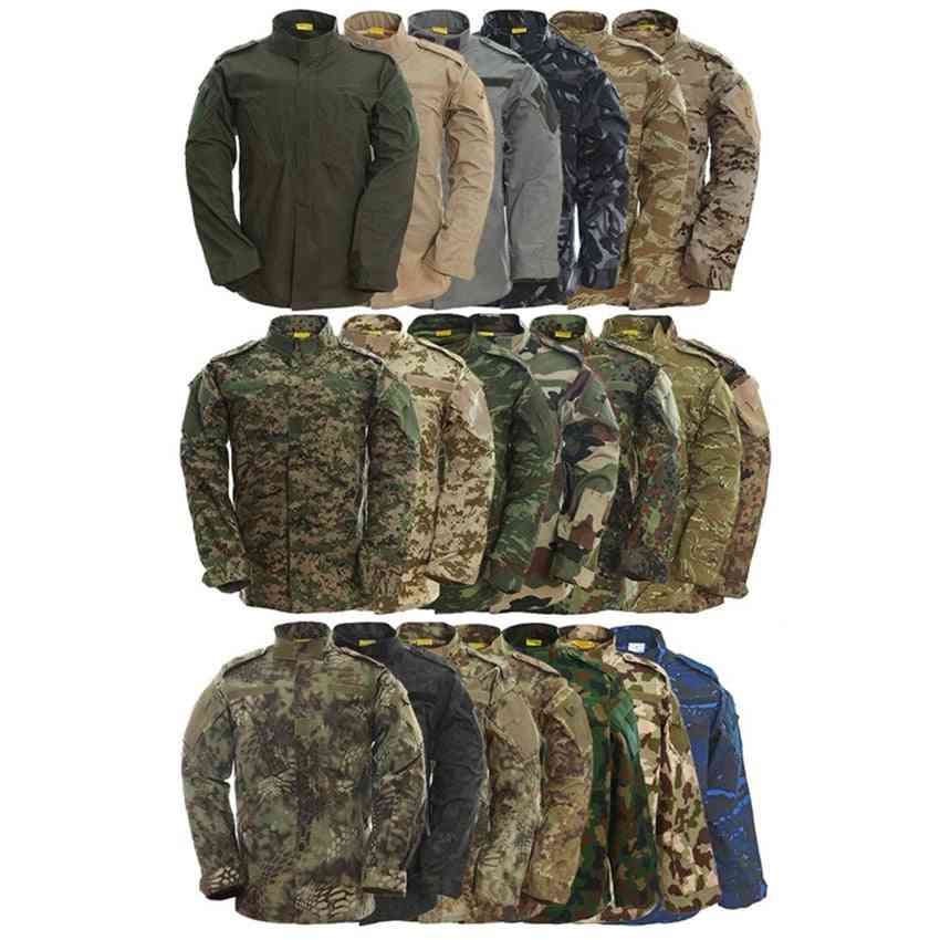 Army Special Forces Military Uniform / Combat Shirt, Tactical Clothes Pant Set