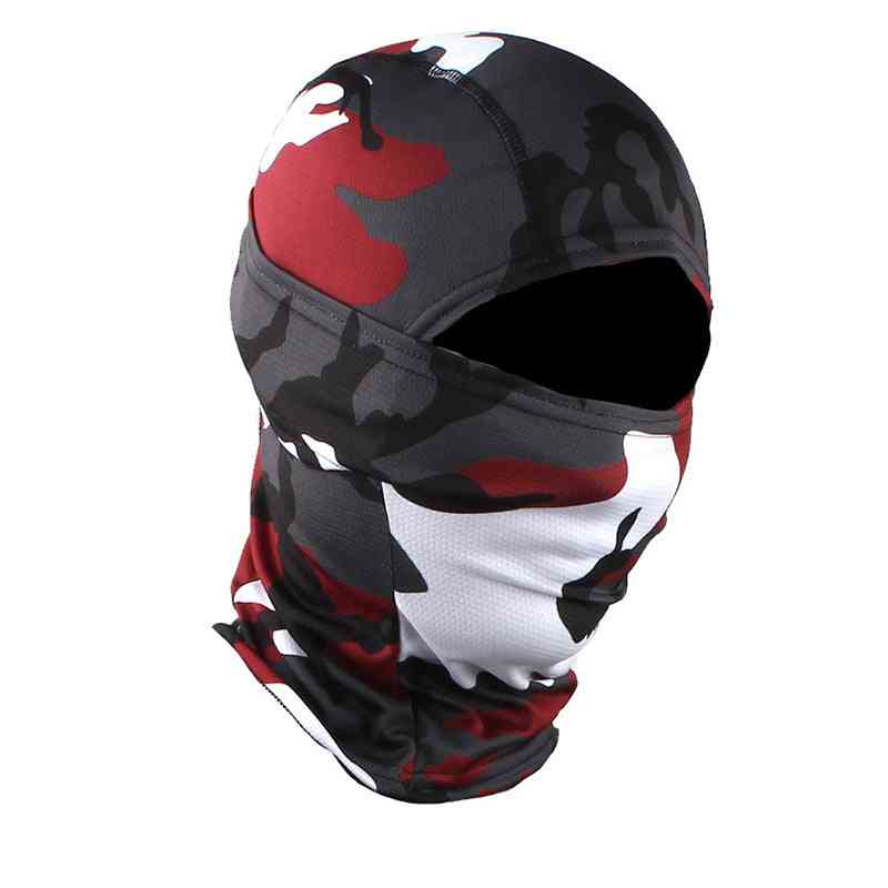 Balaclava Hood Ninja Outdoor Cycling, Motorcycle & Hunting Military Tactical Gear Full Face Mask