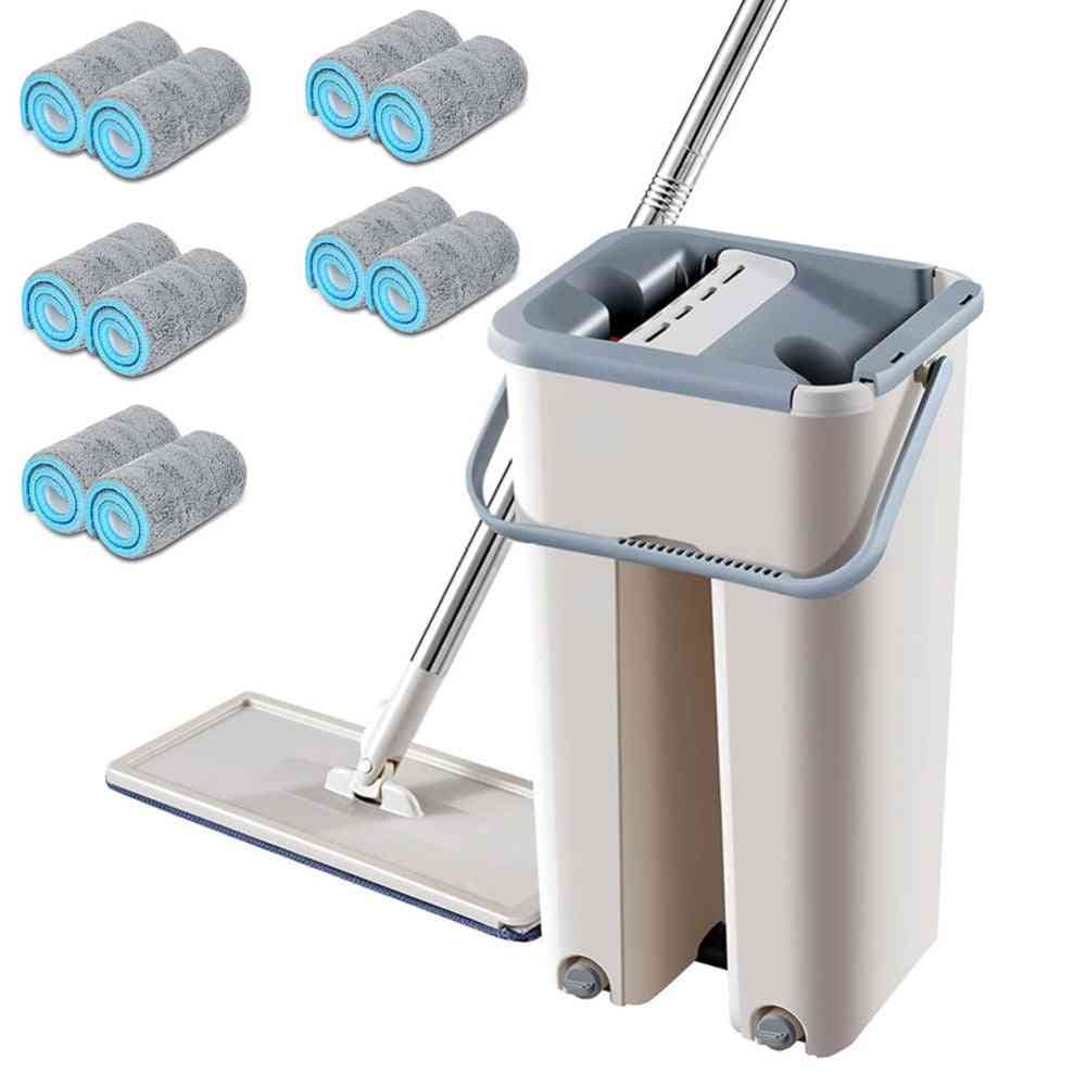 Free Hand Spin Cleaning Microfiber Mop