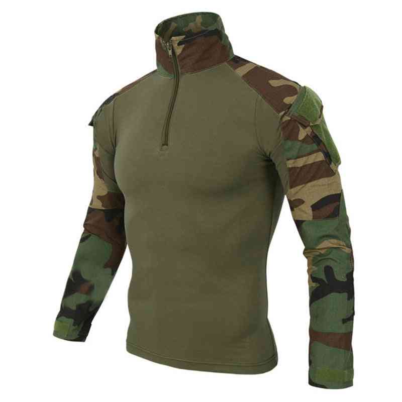 Camouflage Colors Us Army Combat Uniform Military Shirt
