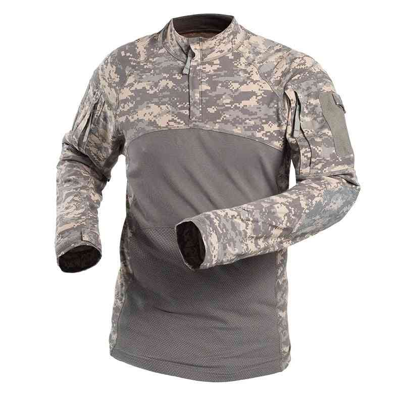 Militær taktisk t-shirt, mænds træningstrøjer