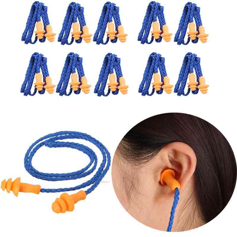 Ear Plugs Ears Protector Reusable Hearing Earmuff