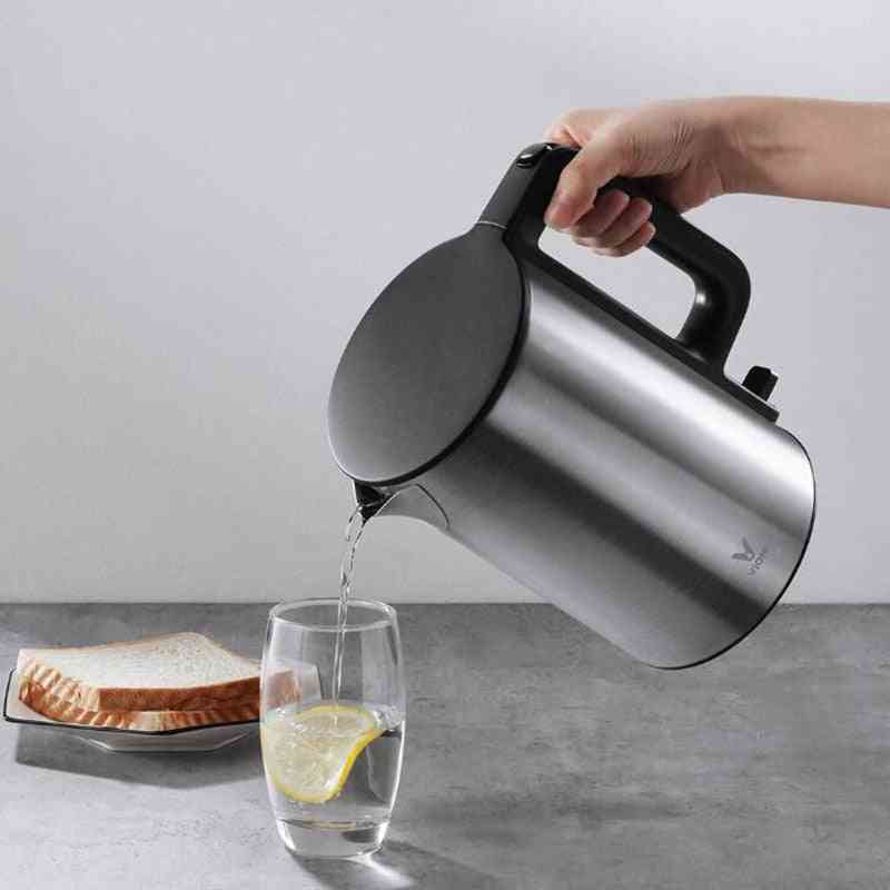 Electric Kettle Heating Pot, Stainless Steel, Large Capacity