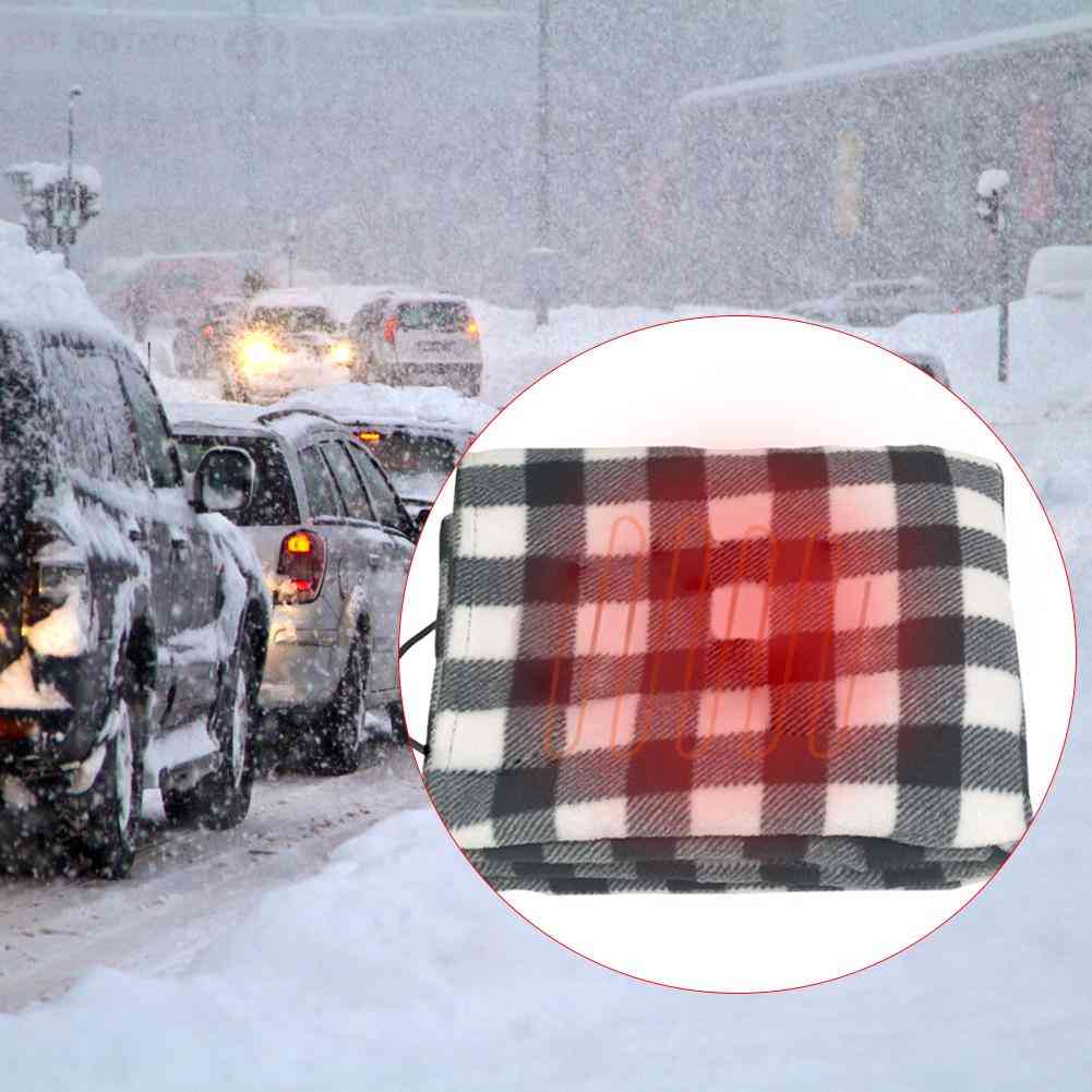 Lattice Energy Saving Warm Car Heating Blanket, Autumn And Winter Electric Accessories