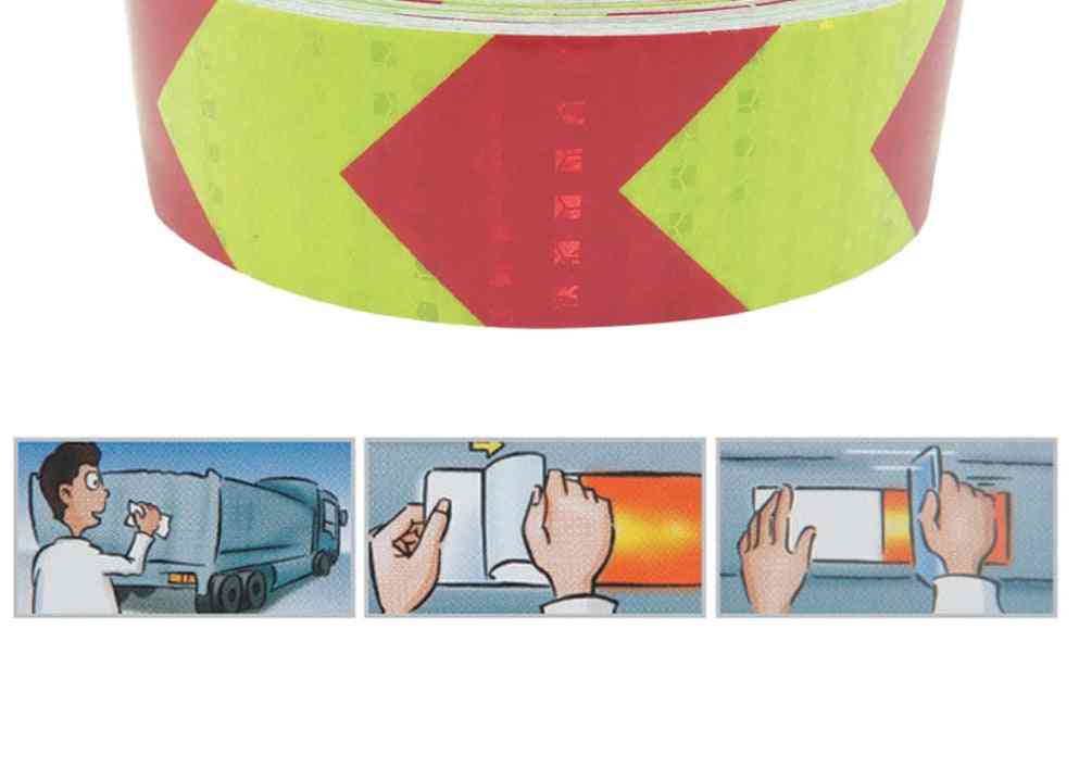 3m Arrow Reflective Tape For Safety, Warning