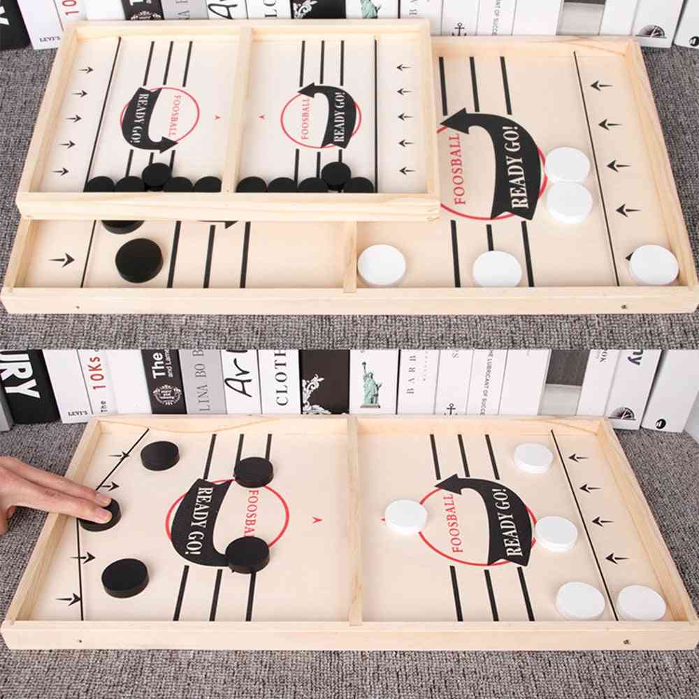Table Hockey Paced Sling Puck Board Games Sling Puck