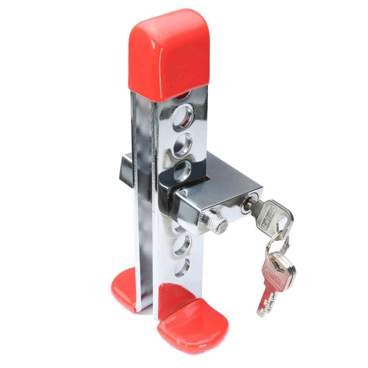 Steel Anti-theft Brake & Clutch Throttle Lever, Security Lock For Car