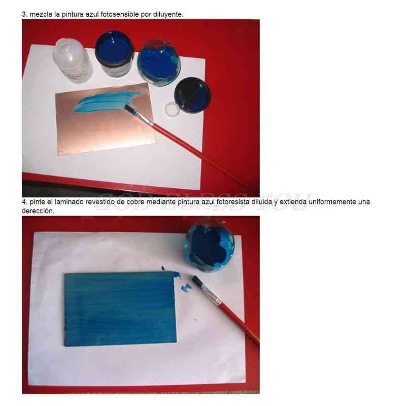 Photoresist Anti-etching Blue Ink Paint