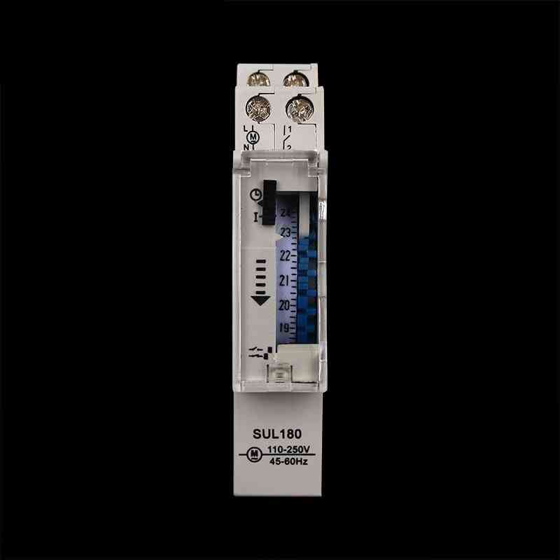 Programmable Din Rail Mechanical Timer Time Switch