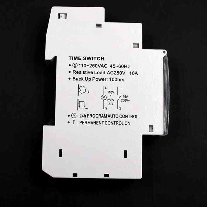 Programmable Din Rail Mechanical Timer Time Switch