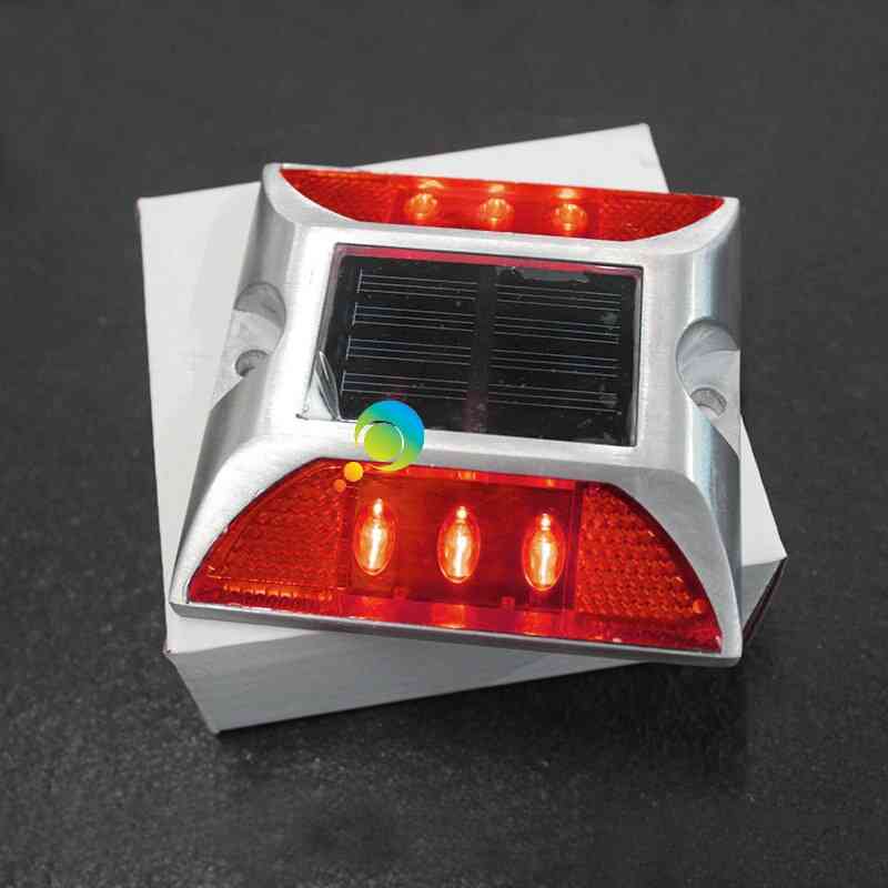 Solarstrom-LED-Straßensicherheits-Quadrat-Design, Warnleuchte
