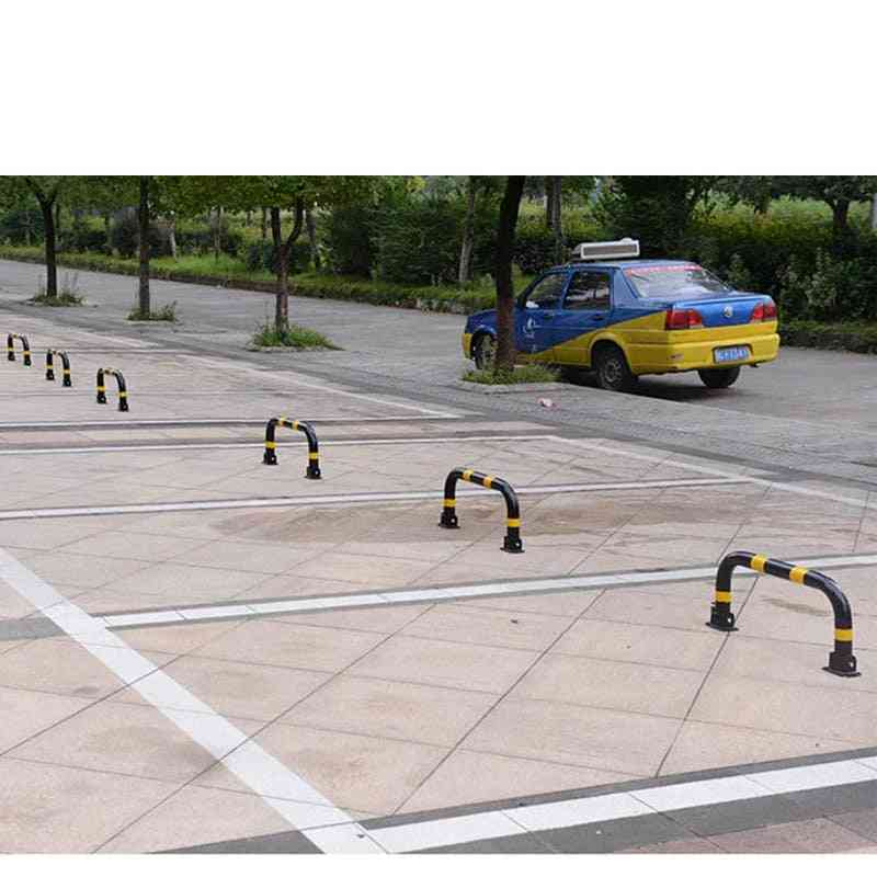 Vergrendelde & verwijderbare bolder parkeerplaats gids barrière, verkeer en voertuig detector parking