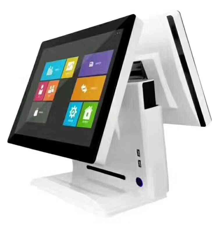 13 15 Inch Touch Dual Screen In One Global Version, Card Payment Pos System Terminal
