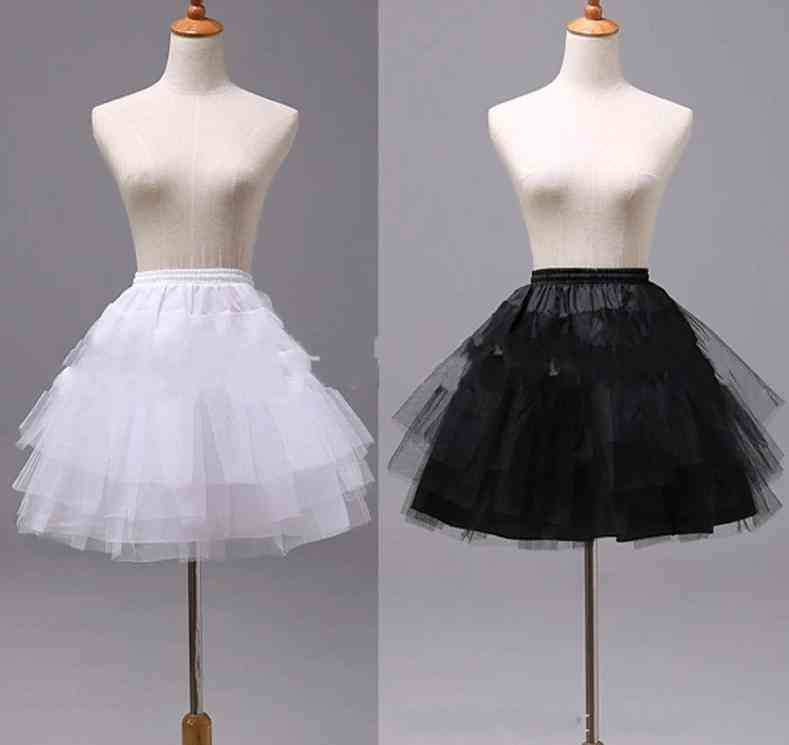 3-layers Short Petticoats, Underskirt Dress